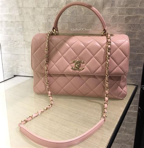 pale pink chanel bag